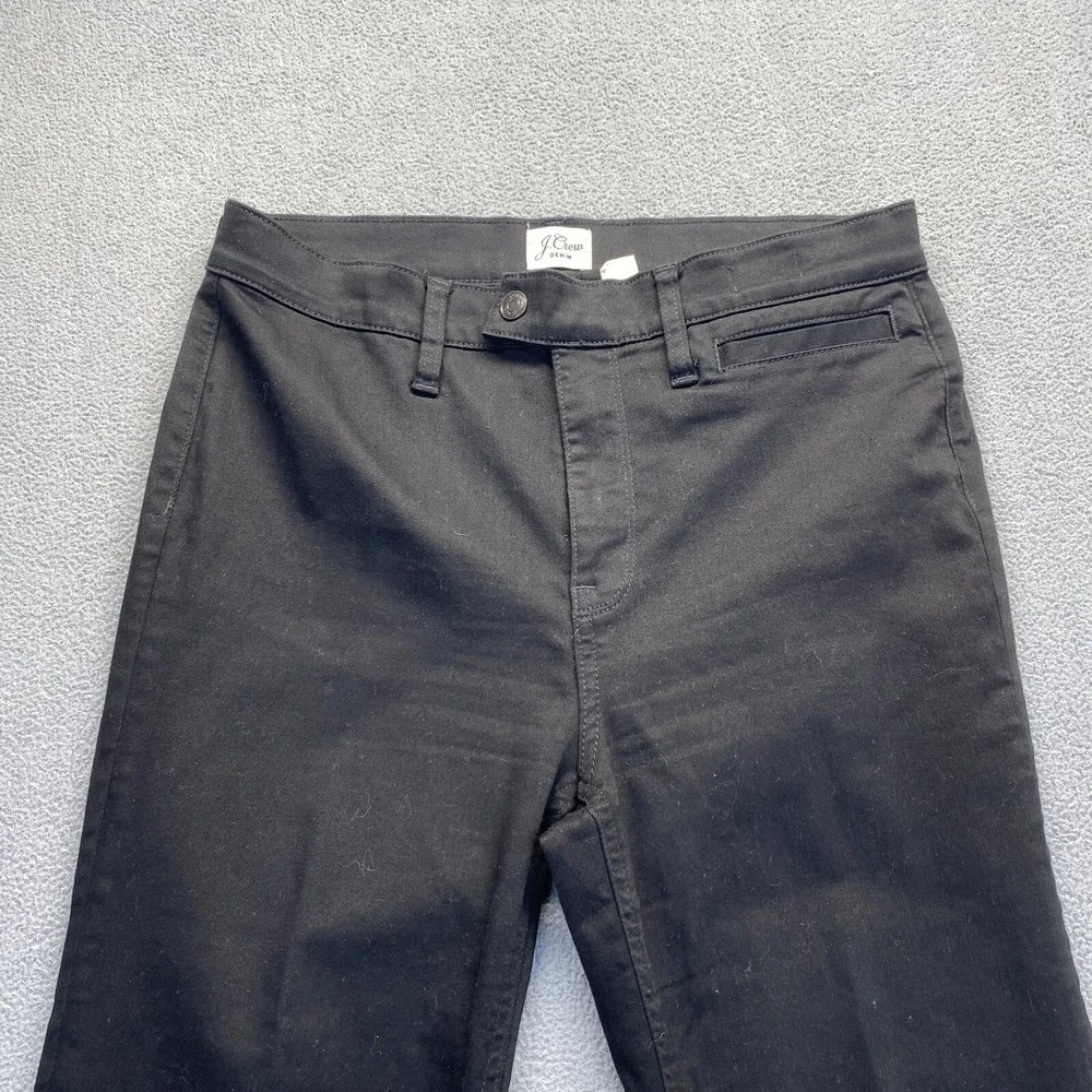 J. Crew Denim Pants Womens Size 29 Black Stretch,Billie Demi‎ Boot Crop
